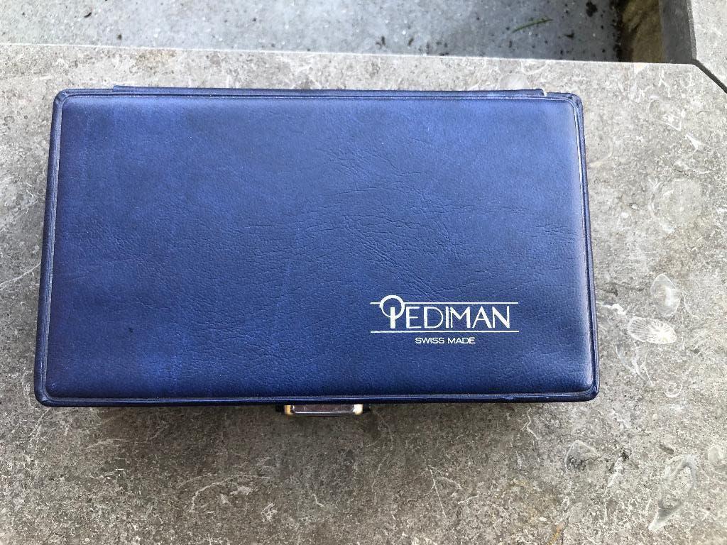 Te koop : Pediman pedicure set, Ophalen of Verzenden, Gebruikt, Hand- en Voetverzorging