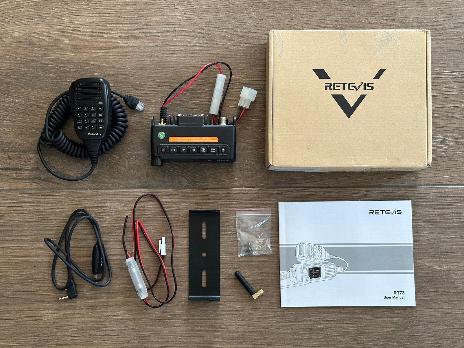 Radioddity DB-25S PRO DMR VHF/UHF GPS APRS 20W - Z.G.A.N!, Ophalen of Verzenden, Zo goed als nieuw, Zender en Ontvanger