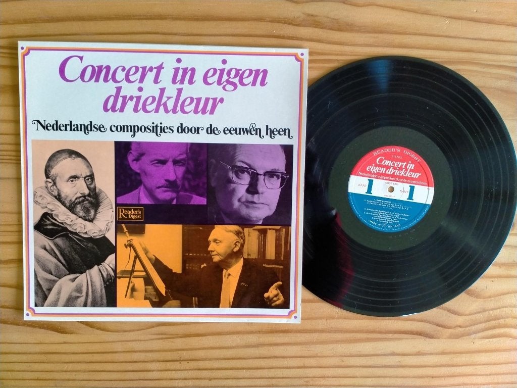 LP Concert In Eigen Driekleur 350 Jr Nederlandse Muziek 1972, Cd's en Dvd's, LP, Kamermuziek, Ophalen of Verzenden, Zo goed als nieuw