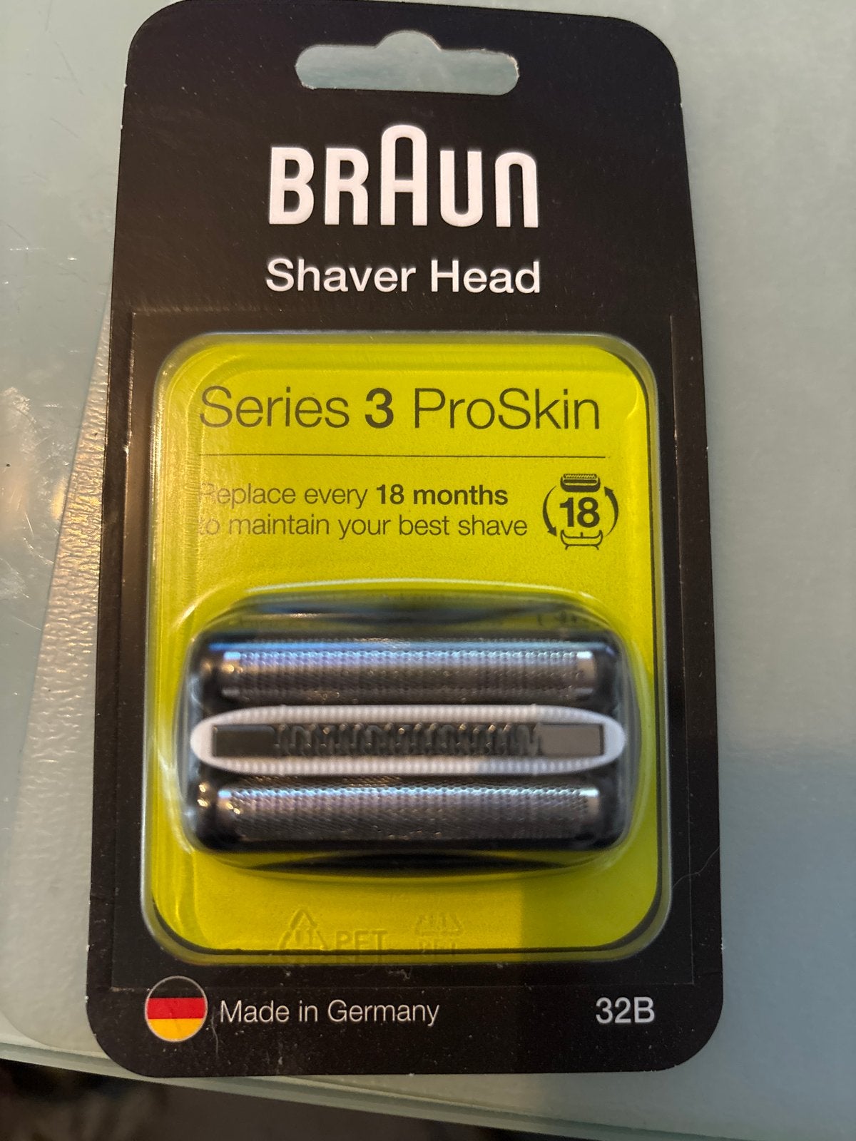 Braun Series 3 ProSkin Scheerhoofd 32B - Nieuw, Witgoed en Apparatuur, Persoonlijke-verzorgingsapparatuur, Ophalen of Verzenden