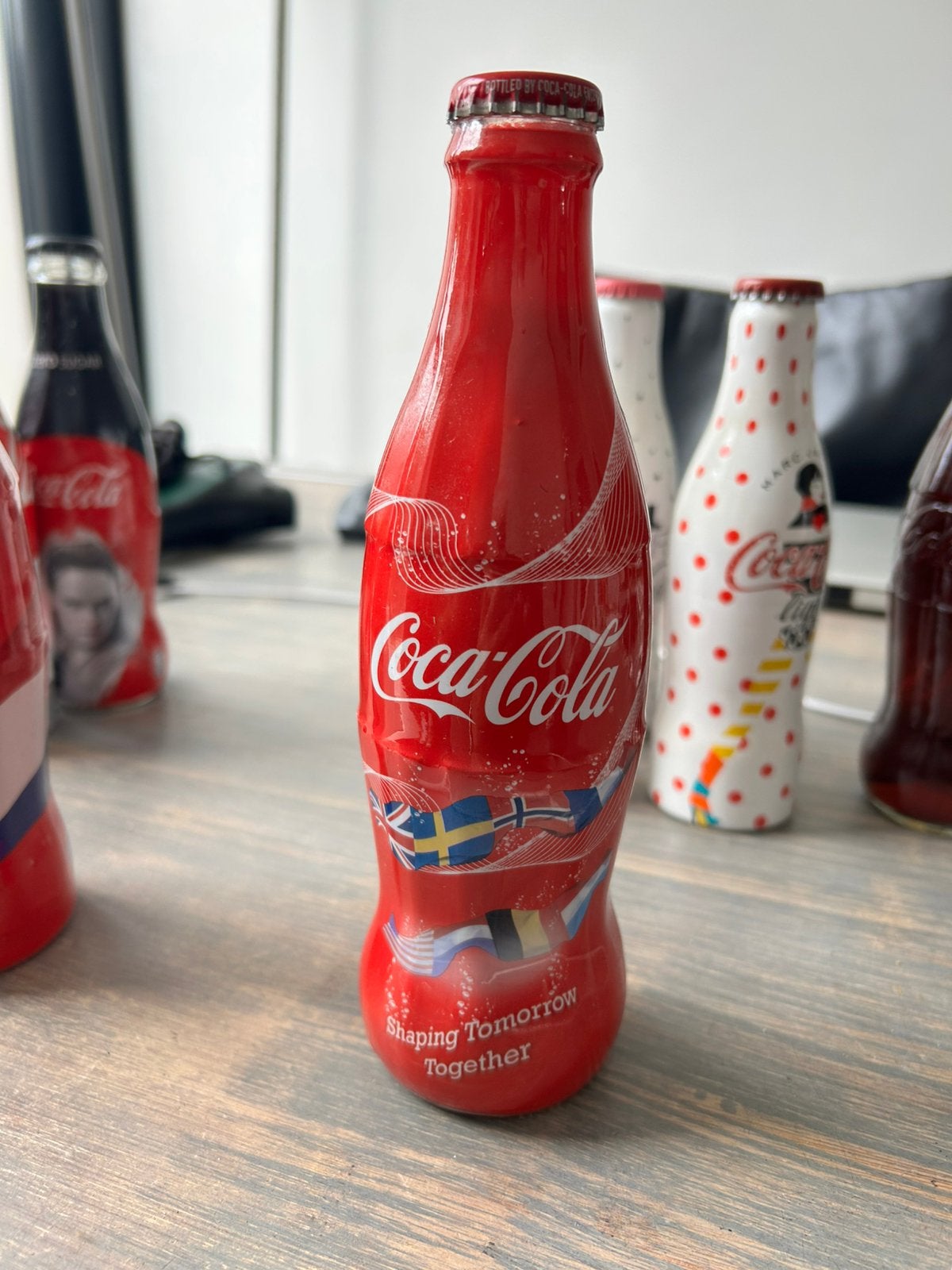 Coca-Cola "Shaping Tomorrow Together" fles 2010, Ophalen of Verzenden, Zo goed als nieuw