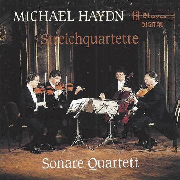 MICHAEL HAYDN Streichquartette CD SONARE QUARTETT CLAVES', Ophalen of Verzenden, Classicisme, Gebruikt, Kamermuziek