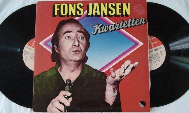 Fons Jansen - Kwartetten, Cd's en Dvd's, Gebruikt, Ophalen of Verzenden, 12 inch, Dubbel-LP