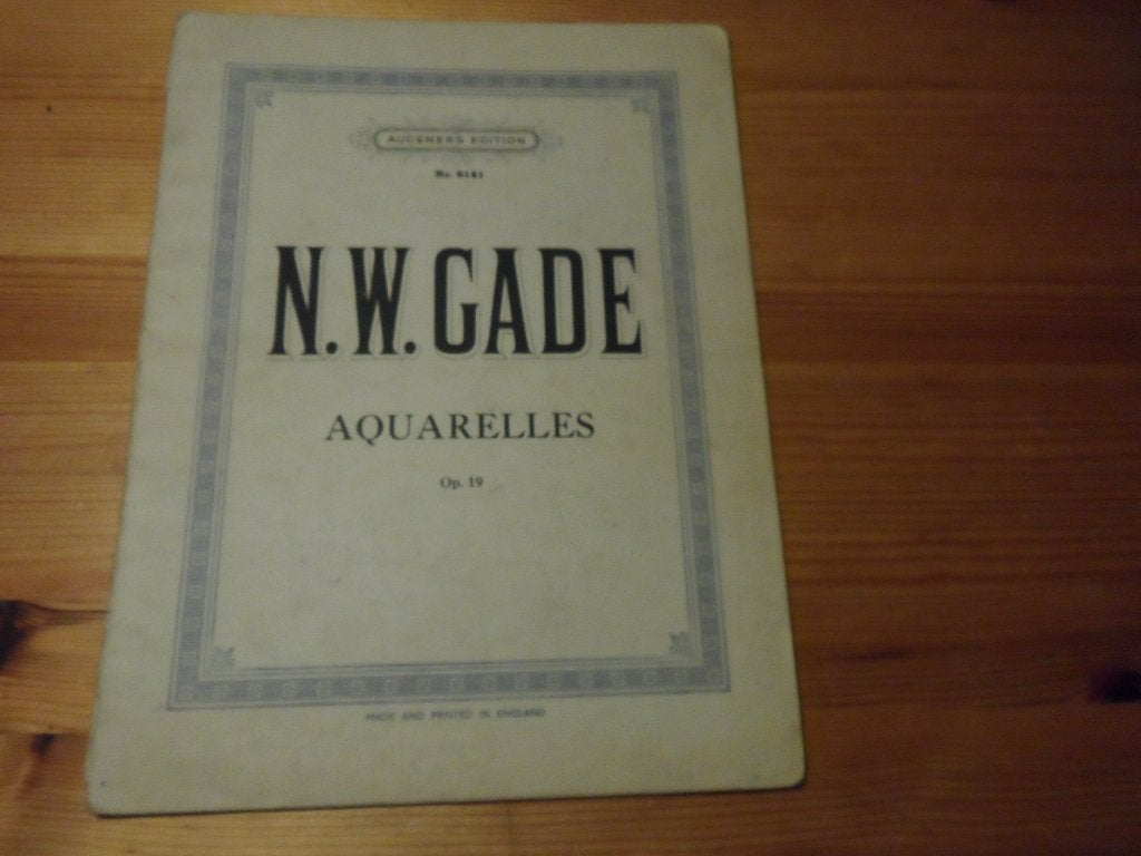 Niels w. Gade, Gebruikt, Klassiek, Ophalen of Verzenden, Viool of Altviool