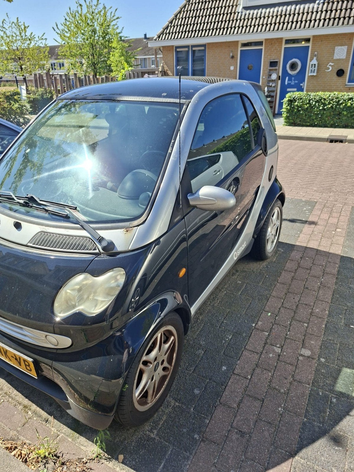 Smart 0.7 City Coupe 45KW AUT 2003 Grijs, Achterwielaandrijving, 18 €/maand, 61 pk, Origineel Nederlands