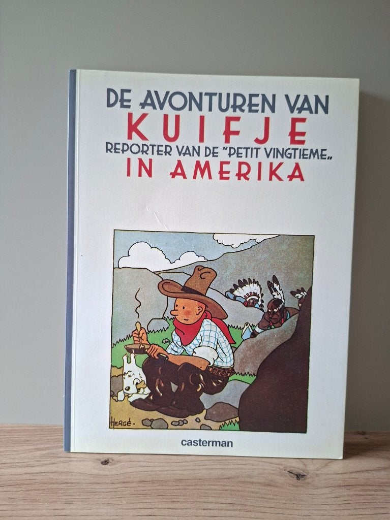 Kuifje in Congo/Kuifje in Amerika, Ophalen of Verzenden, Zo goed als nieuw, Meerdere stripboeken, Hergé
