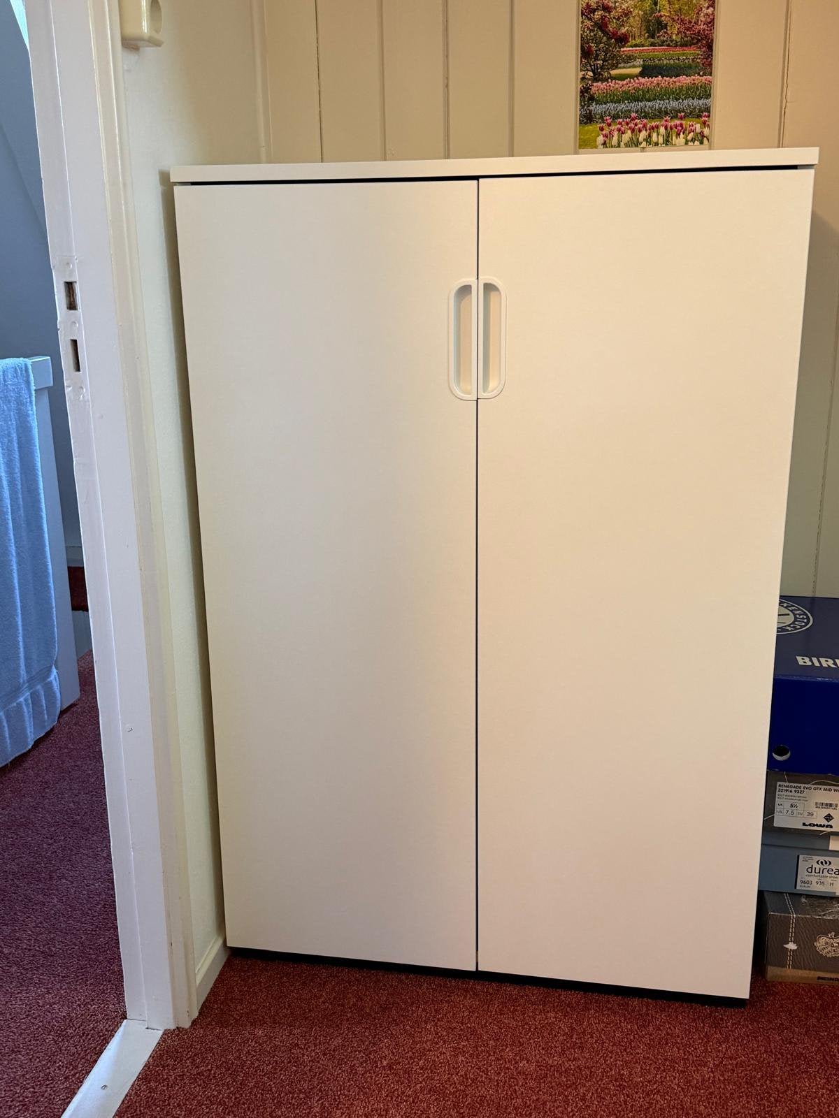 Nette IKEA GALANT Kast – Wit (80x120 cm), Zo goed als nieuw, Minder dan 100 cm, 25 tot 50 cm, 50 tot 100 cm