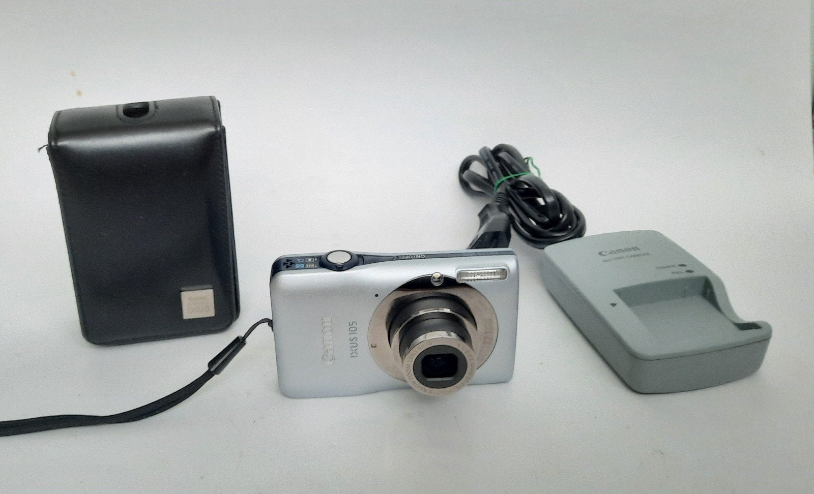 Canon IXUS 105 Compactcamera - Zilver, Ingebouwde flitser, Accu, Canon, Ophalen of Verzenden
