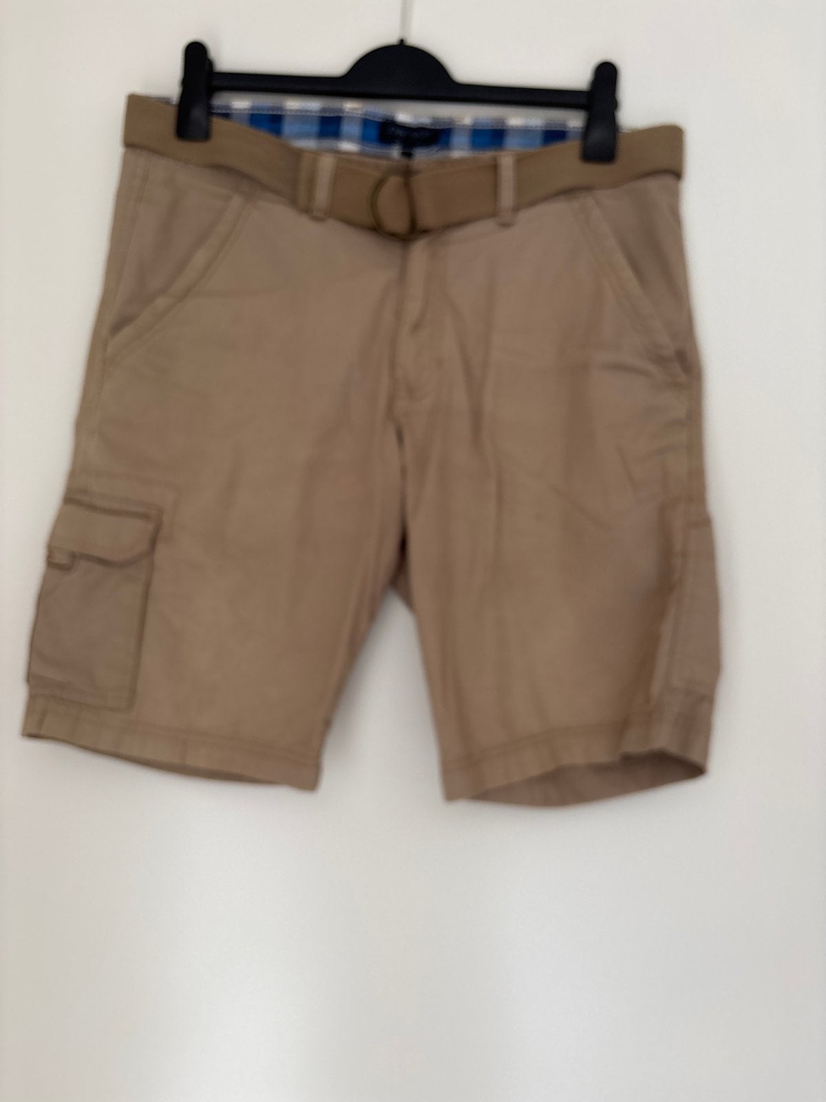 John Cabot Cargo Shorts - Maat M, Ophalen of Verzenden, Gedragen, Maat 48/50 (M), Beige