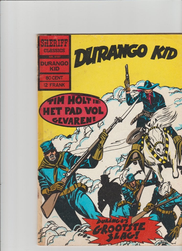 Sheriff Classics Durango Kid - 2 stripboeken, Boeken, Stripboeken, Gelezen, Diverse, Ophalen of Verzenden, Meerdere stripboeken