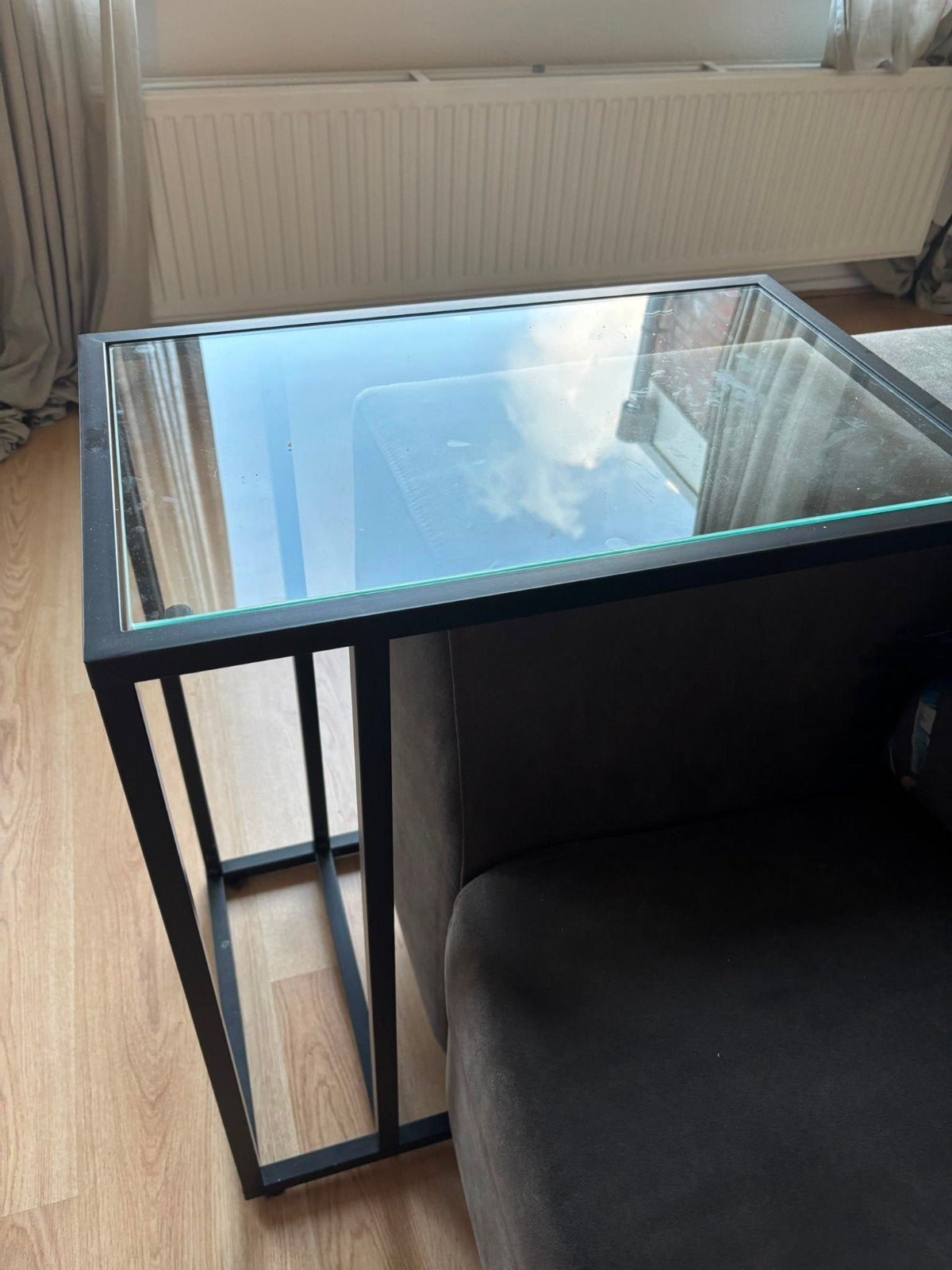 laptop tafeltje  2x ikea, Ophalen, 25 tot 50 cm, Rechthoekig, 50 tot 100 cm