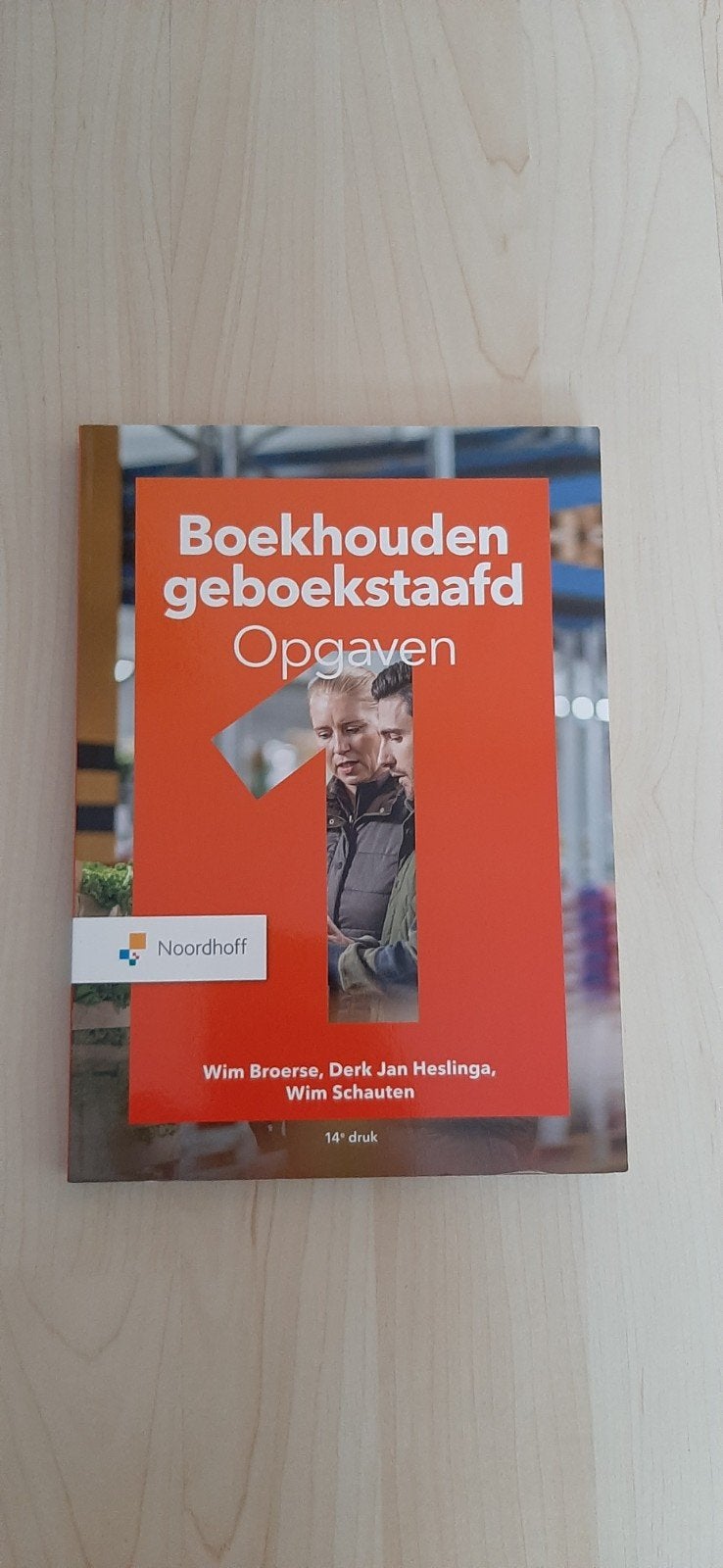 Wim Broerse - opgaven, Ophalen of Verzenden, Wim Broerse; Derk Jan Heslinga; Wim Schauten, Management, Zo goed als nieuw