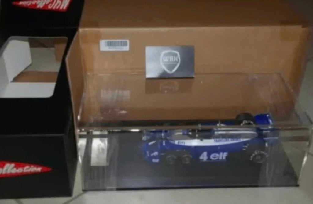1:18 TYRELL F1 P34 Depailler #4 MY COLLECTION in doos WRH, Verzenden, Zo goed als nieuw, Auto, Overige merken