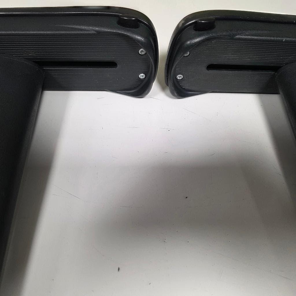 losse armligger L+R met armpad van AHREND 230 bureaustoel, Ophalen of Verzenden, Gebruikt, Zwart, Bureaustoel