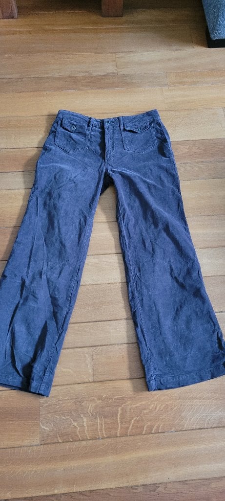 DNM taupe velvet fluwelen wijde broek maat xl zgan, Kleding | Dames, Bruin, Maat 46/48 (XL) of groter, Ophalen of Verzenden, Lang
