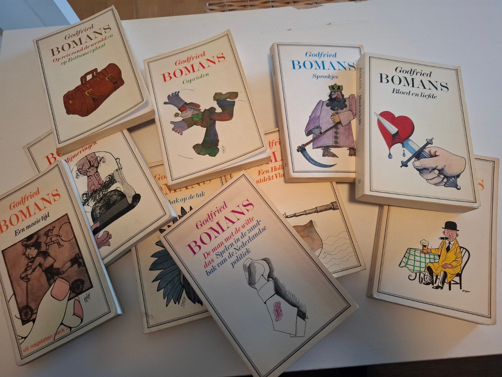 Godfried Bomans Boeken Collectie - 10 Stuks, Boeken, Ophalen of Verzenden, Gelezen, Godfried Bomans, Nederland
