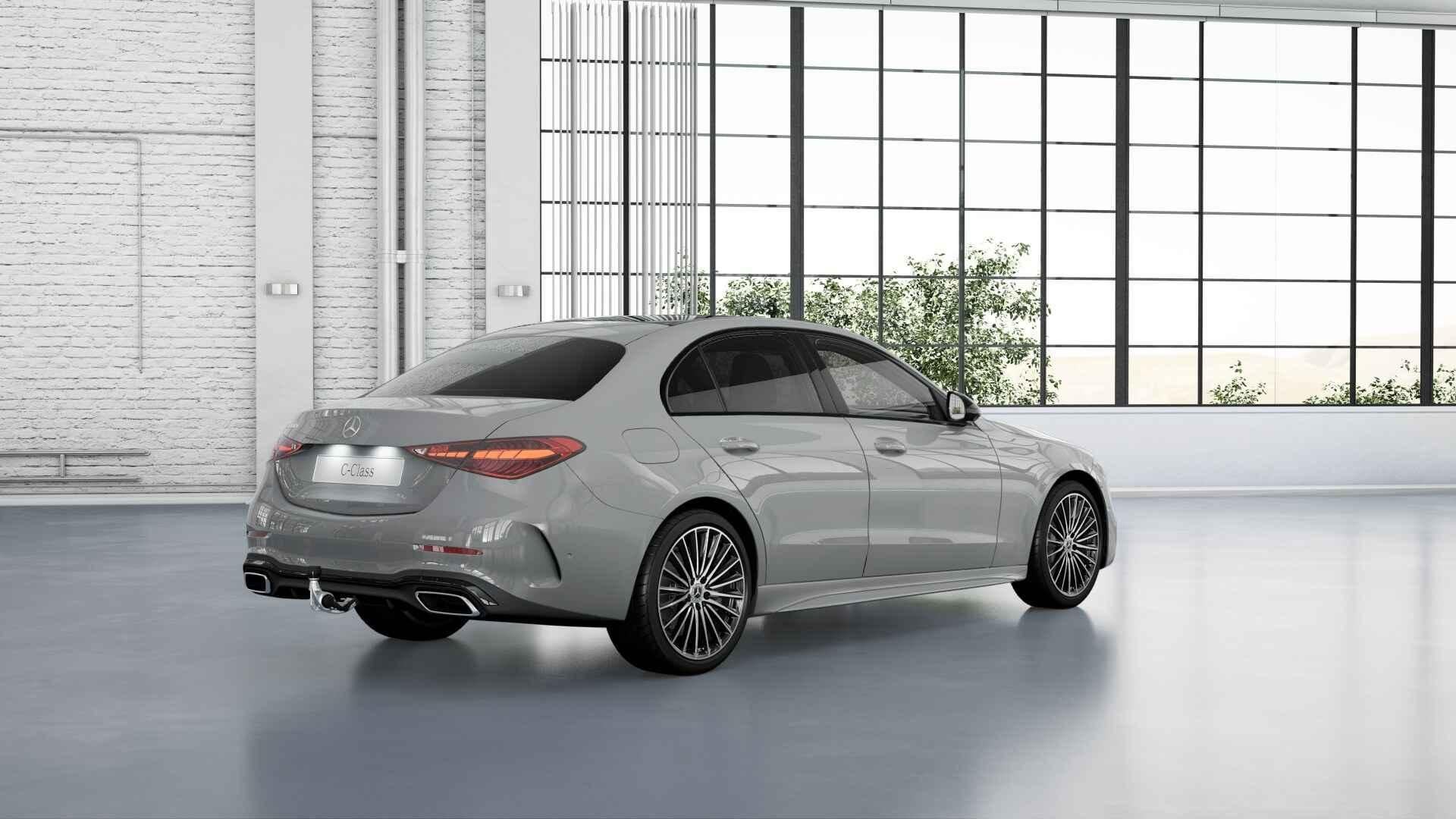 Mercedes-Benz C-klasse 300 e Business Solution AMG | Trekhaa, Auto's, Automaat, Dealer onderhouden, Achterwielaandrijving, 4 cilinders