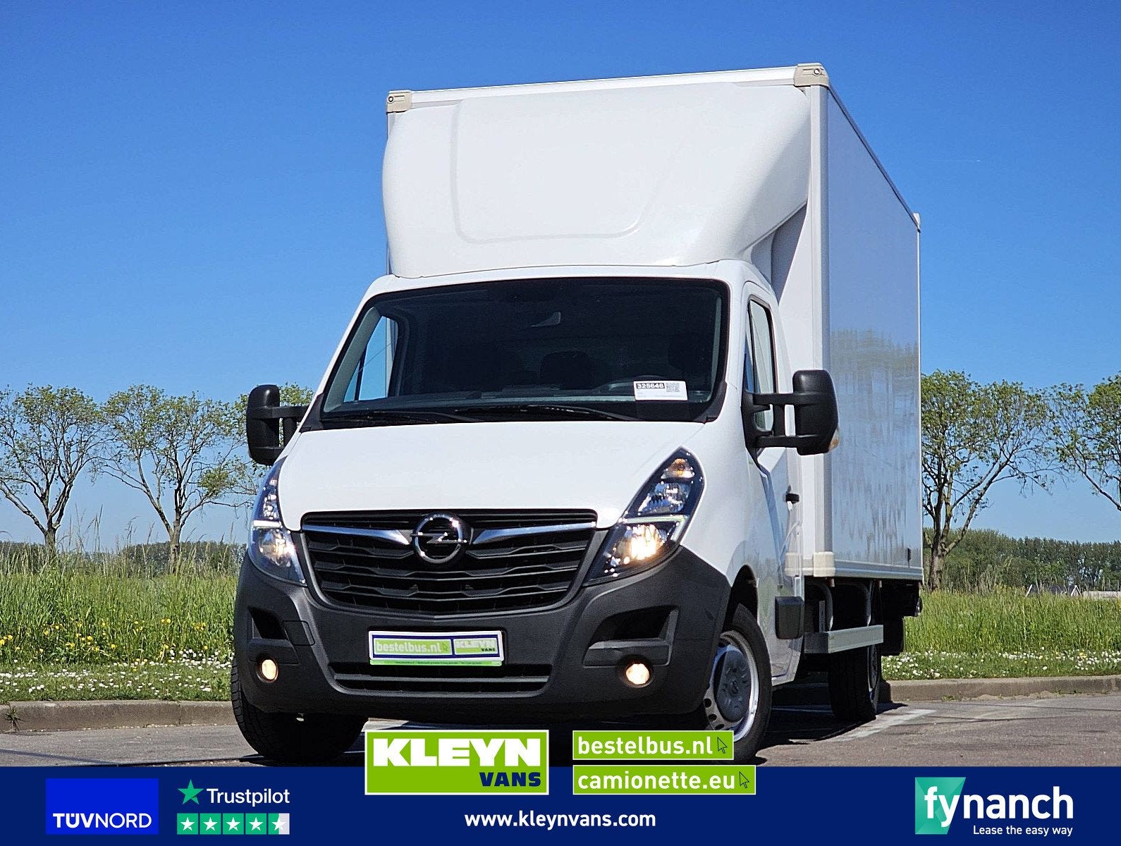OPEL MOVANO 2.3 bakwagen laadklep!, Auto's, Bestelauto's, 136 pk, Gebruikt, Euro 6, Wit