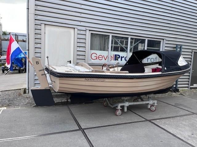 AQUATICO EVO 550 (bj2012) & SOLÉ 16 pk DIESEL MOTOR, Ophalen, Gebruikt, Nauta Maritiem, Binnenboordmotor