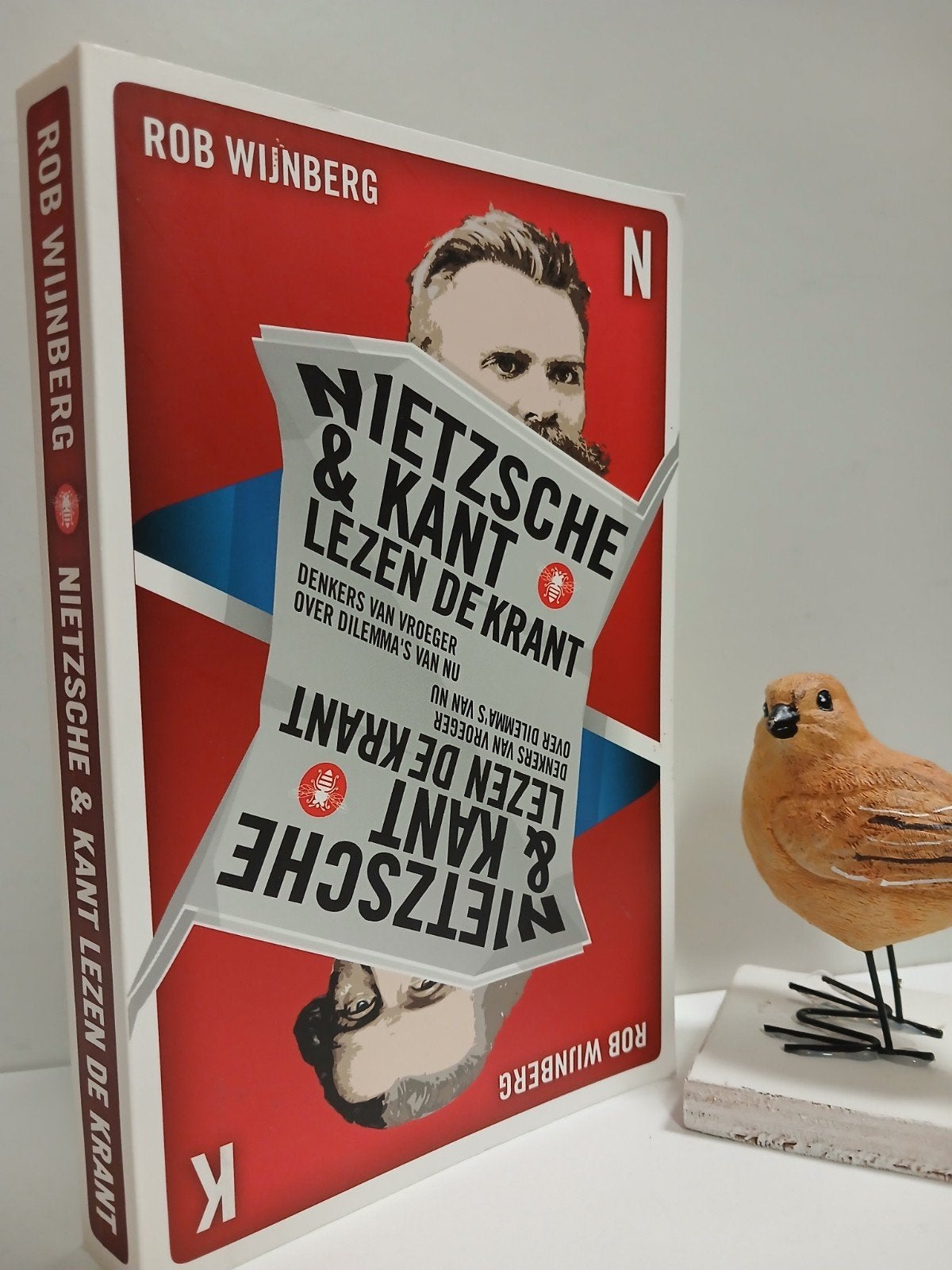 Wijnberg, Rob; Nietzsche & Kant lezen de krant, Ophalen of Verzenden, Gelezen, Cultuurfilosofie