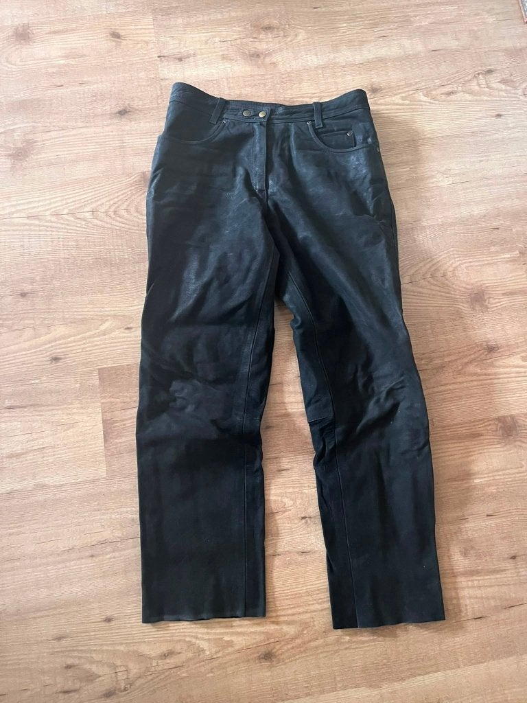 Dames motorbroek van echt leer, Motoren, Ophalen of Verzenden, Broek | textiel, Dames, Polo Drive