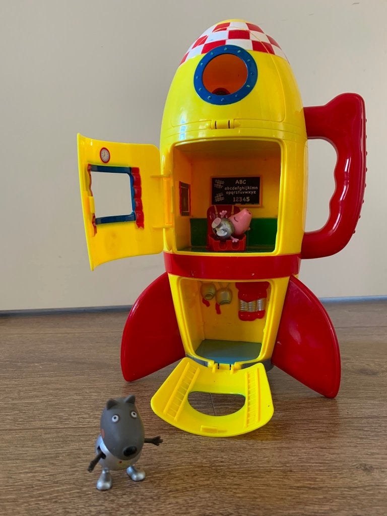 Peppa Pig speelset, Ophalen, Gebruikt
