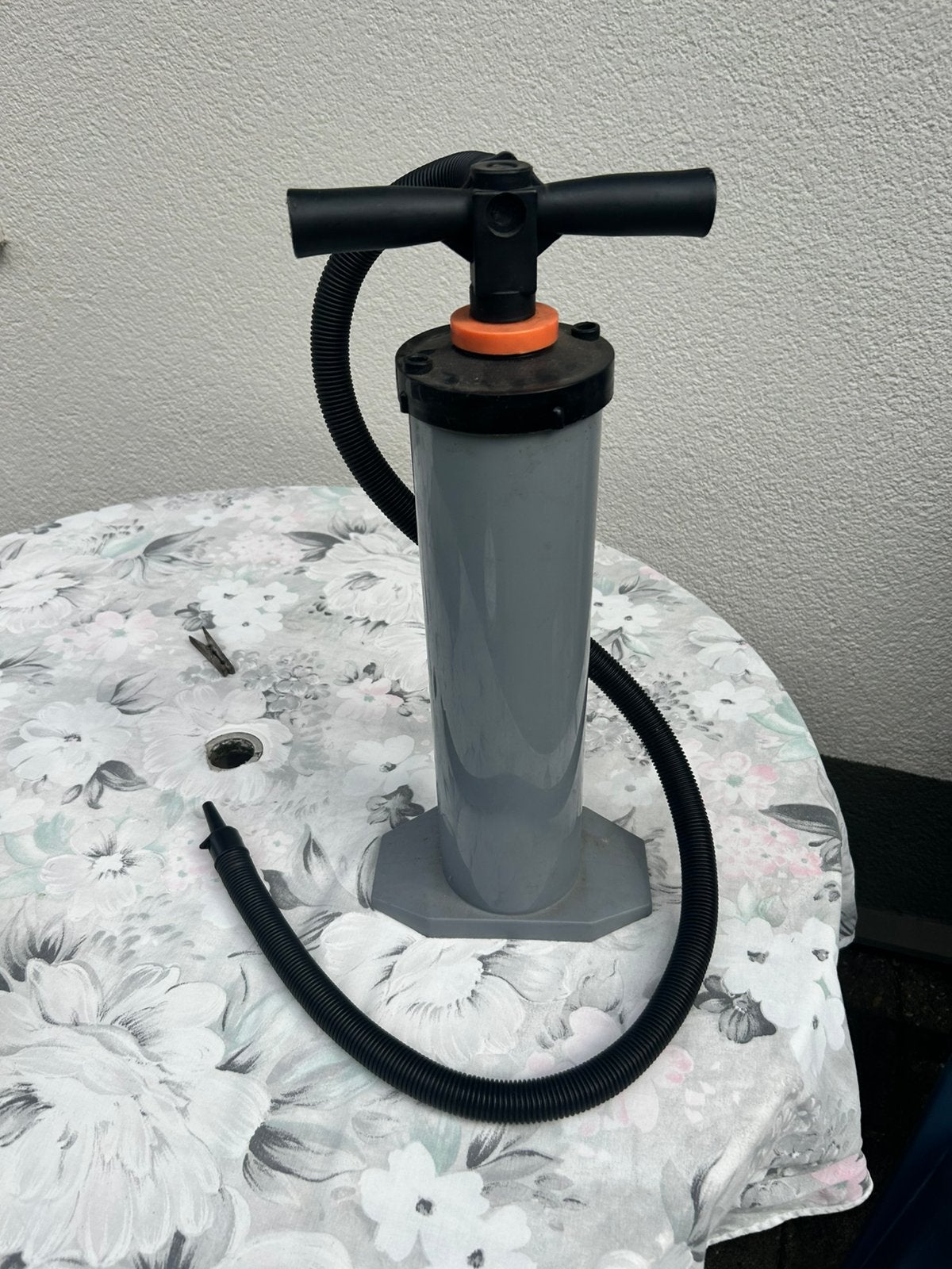 Te Koop Voetpomp, Ophalen of Verzenden, Gebruikt, Handmatig