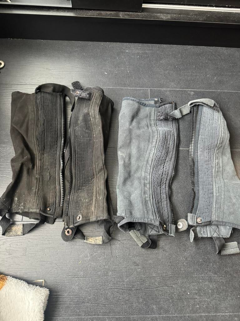 2 paar stoffen chaps, Ophalen, Gebruikt, Overige soorten, Schoeisel