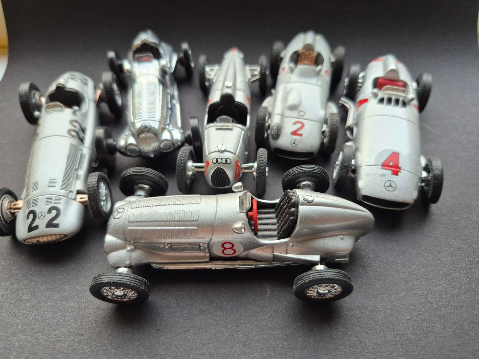 1/43 Mercedes en Auto Union, Ophalen of Verzenden, Zo goed als nieuw, Auto