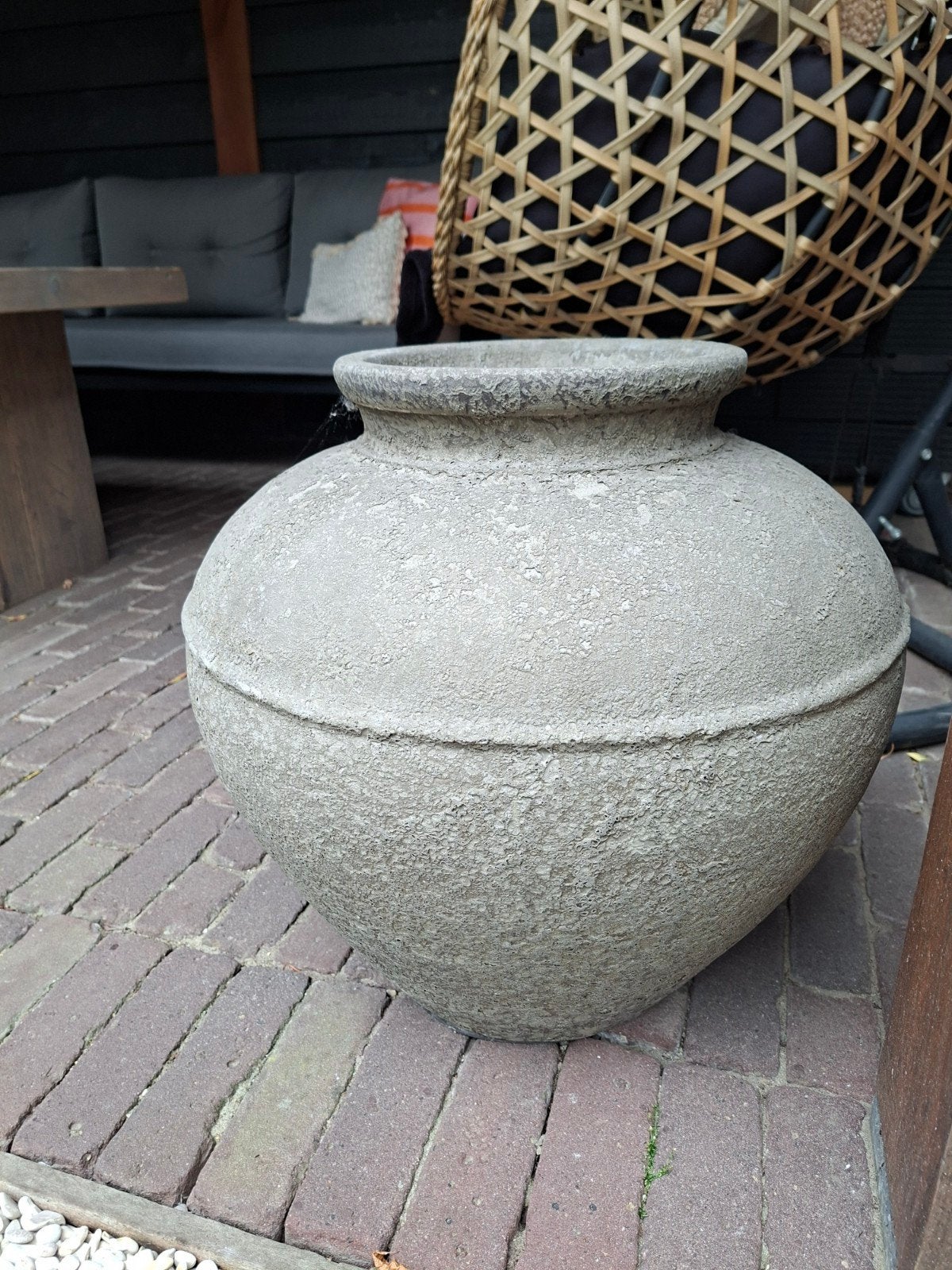 Grote kruik!! Topper, Huis en Inrichting, Woonaccessoires | Vazen, Ophalen, Zo goed als nieuw, Steen/keramiek
