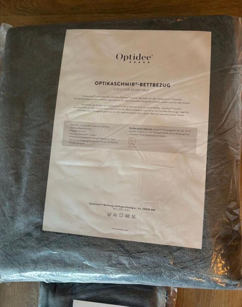 Optidee optikasjmier eenpersoons dekbedovertrek set, Huis en Inrichting, Slaapkamer | Beddengoed, Ophalen of Verzenden, Nieuw