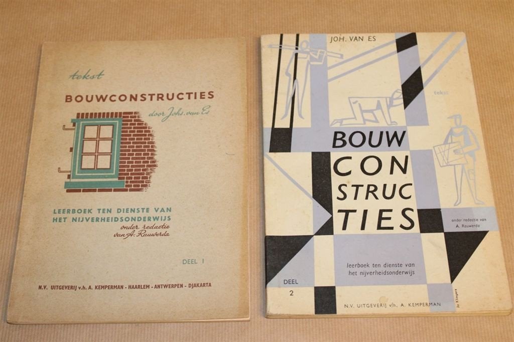 Bouwconstructies - 2 delen 1957, Boeken, Ophalen of Verzenden, Gelezen, Bouwkunde