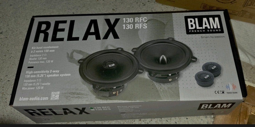 Nieuwe BLAM Relax 130 RFC 13 cm speakers, Ophalen of Verzenden, Nieuw