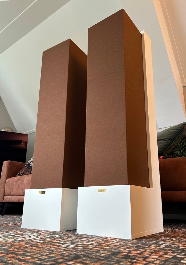 Etude MP2 MKI in nieuwe staat - Lees en kom eens luisteren!, Vloerstaande luidspreker, Refurbished, Ophalen, 150 watt of meer