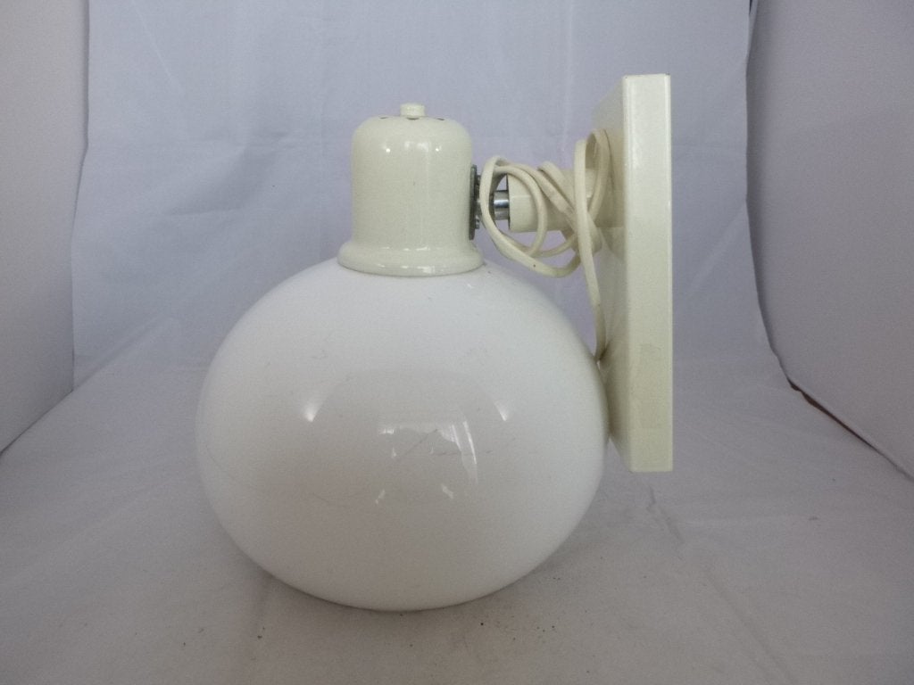 Dijkstra wandlamp in de kleur wit (metaal/kunststof, Ophalen of Verzenden, Gebruikt, Metaal