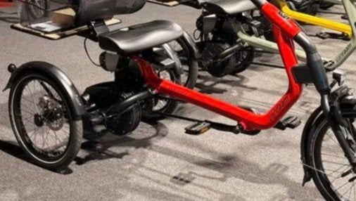 Ik zoek een elektrische driewieler model zie foto, Fietsen en Brommers, Elektrische fietsen, Minder dan 47 cm, Ophalen, Gebruikt