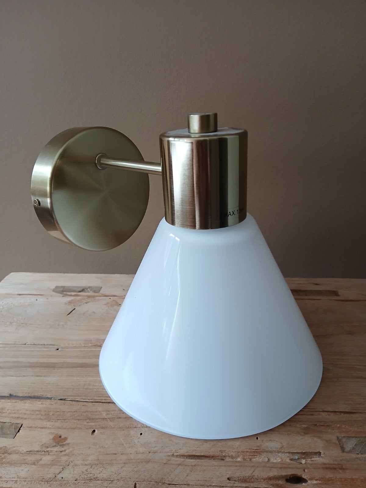 Leuke wandlamp, Ophalen, Zo goed als nieuw