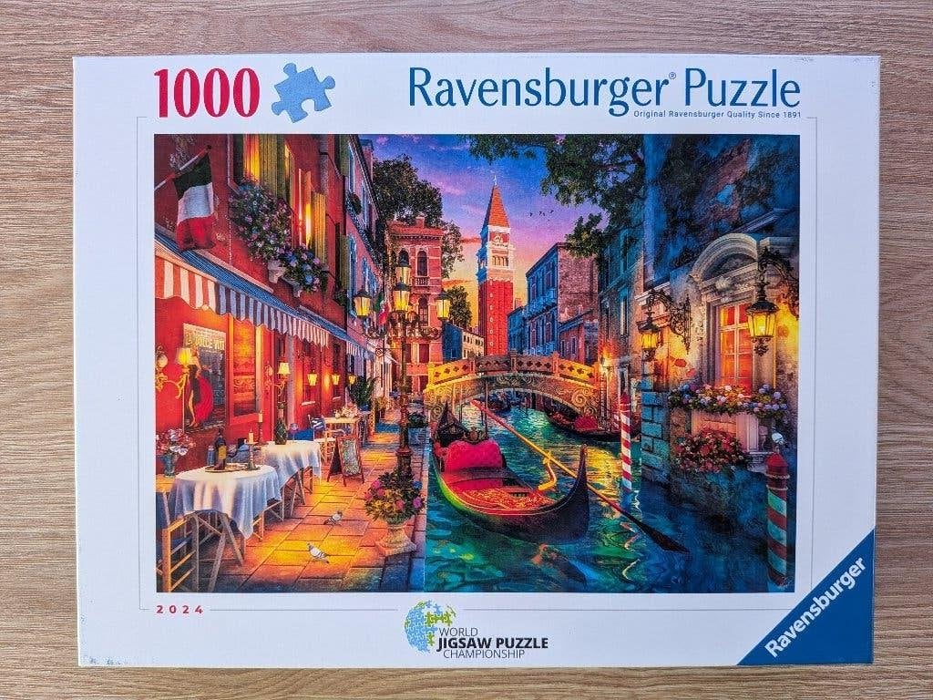 Ravensburger 1000, Venetië, Ophalen, 500 t/m 1500 stukjes, Nieuw, Puzzelboek