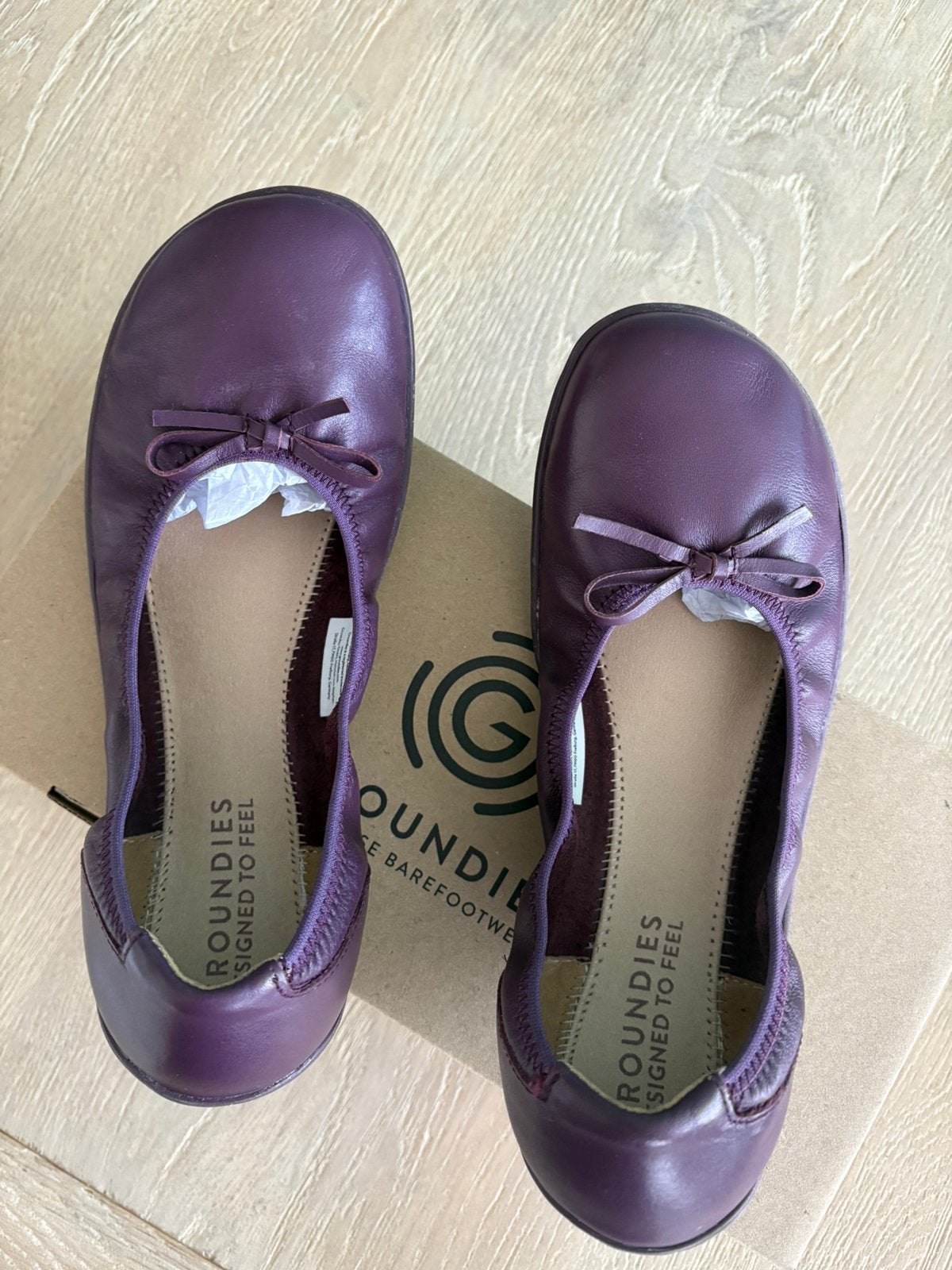 Barefoot ballerina’s Groundies Ruby 2.0 maat 38, Overige kleuren, Zo goed als nieuw, Ballerina's, Ophalen of Verzenden