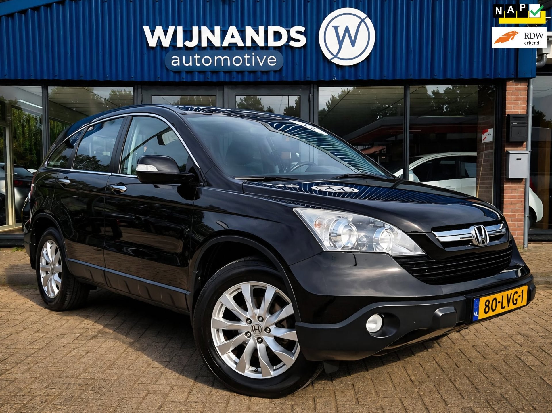 Honda CR-V 2.0i Elegance Dealer Onderhouden Trekhaak Camera, Auto's, 4 cilinders, Origineel Nederlands, Bedrijf, Handgeschakeld