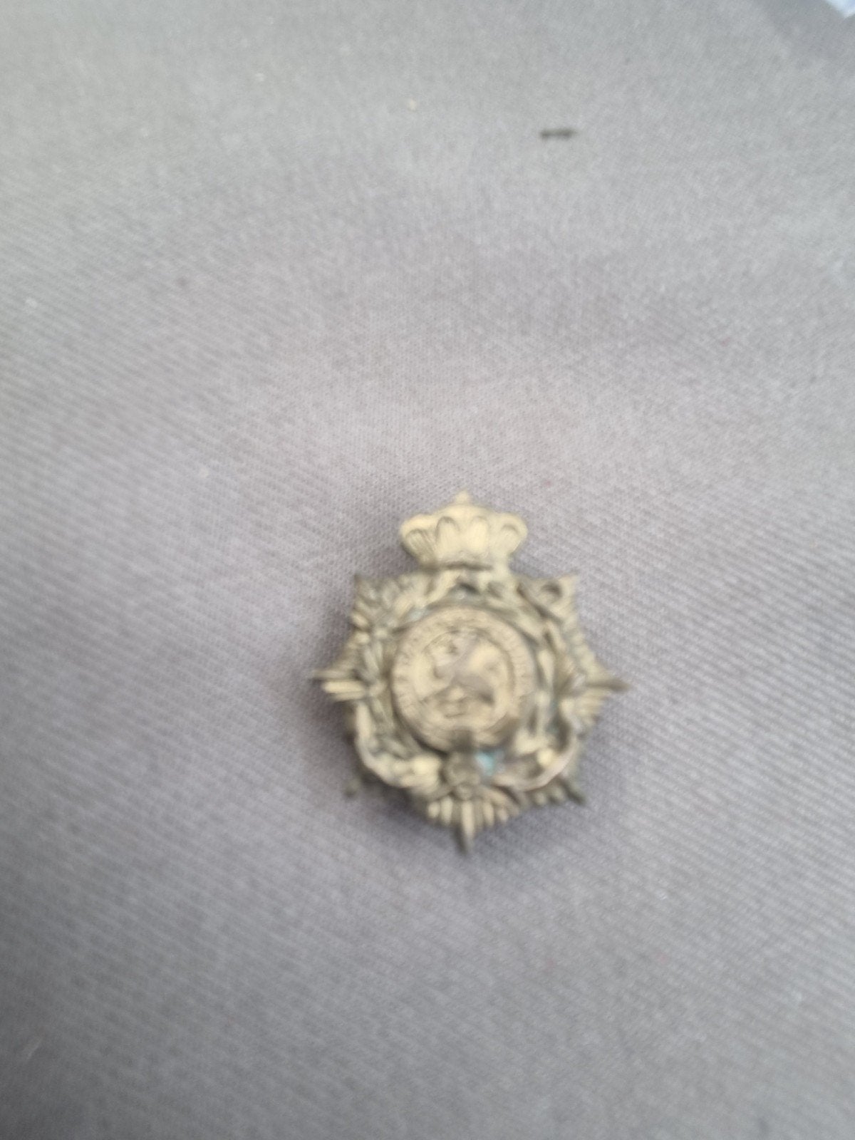 knil torretje  1ste mariniers brigade Je maintiendrai, Ophalen of Verzenden, Marine, Nederland, Embleem of Badge