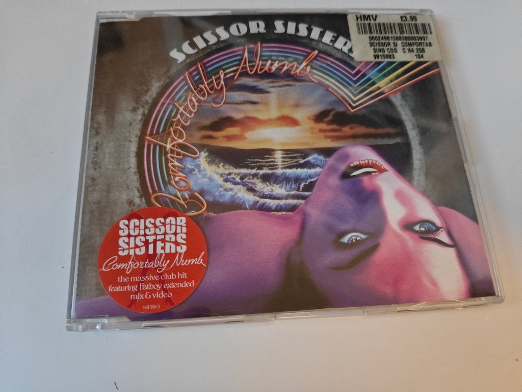 Scissor Sisters - Comfortably Numb CD Single (Pink Floyd), Cd's en Dvd's, Ophalen of Verzenden, Zo goed als nieuw, Pop
