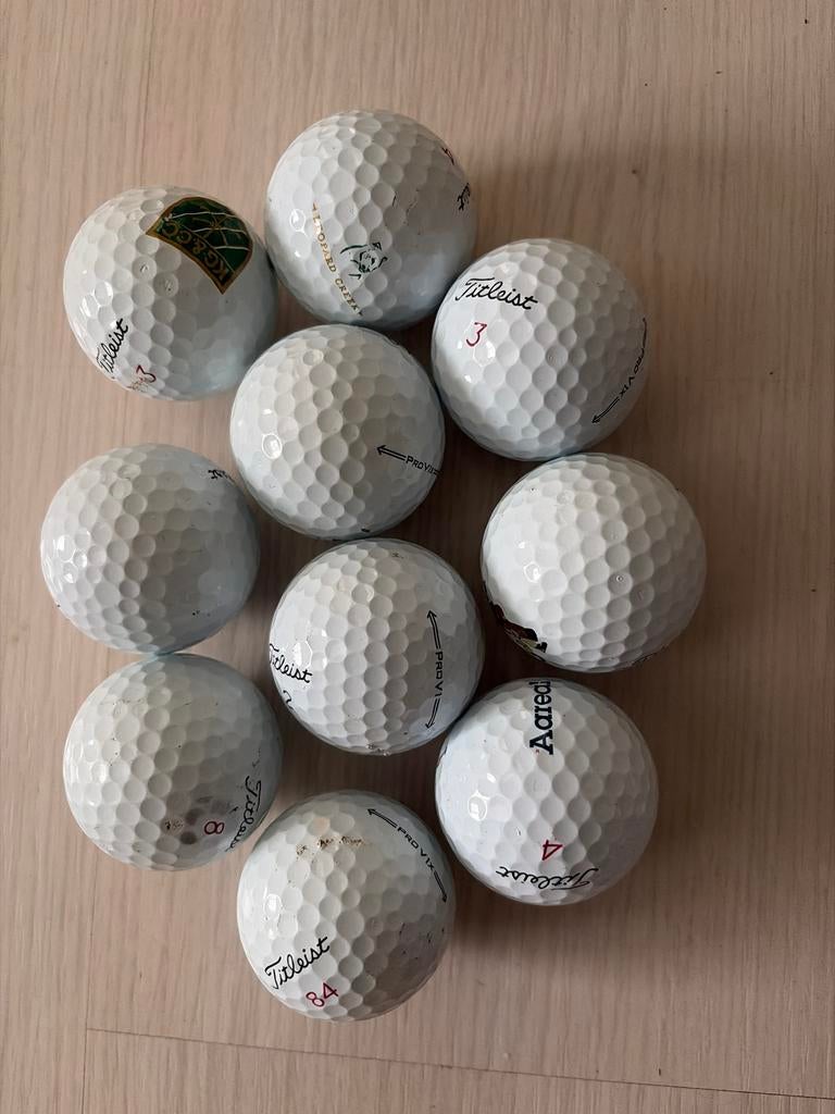 50x Titleist ProV1x AAA Kwaliteit Golfballen, Sport en Fitness, Golf, Ophalen, Gebruikt, Bal(len), Overige merken