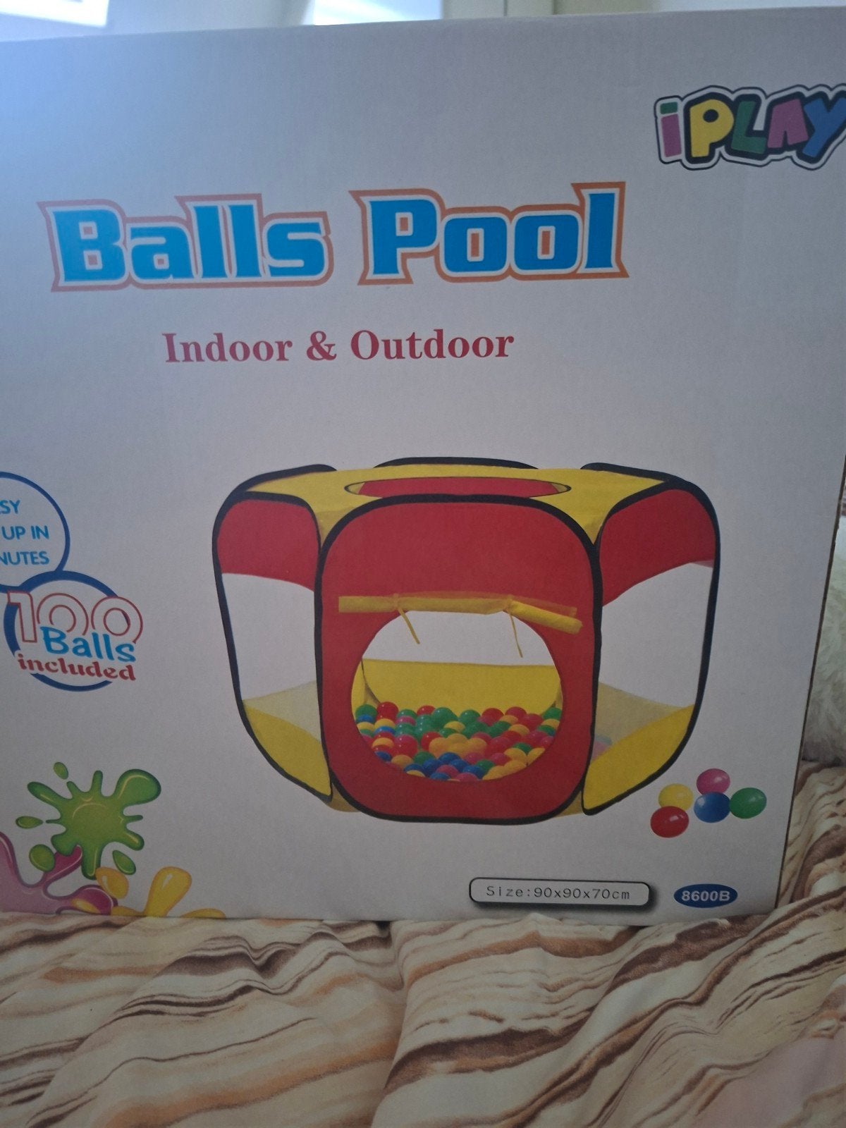 IPlay Ballenbad - Indoor & Outdoor Speelplezier, Kinderen en Baby's, Speelgoed | Buiten | Los speelgoed, Ophalen of Verzenden