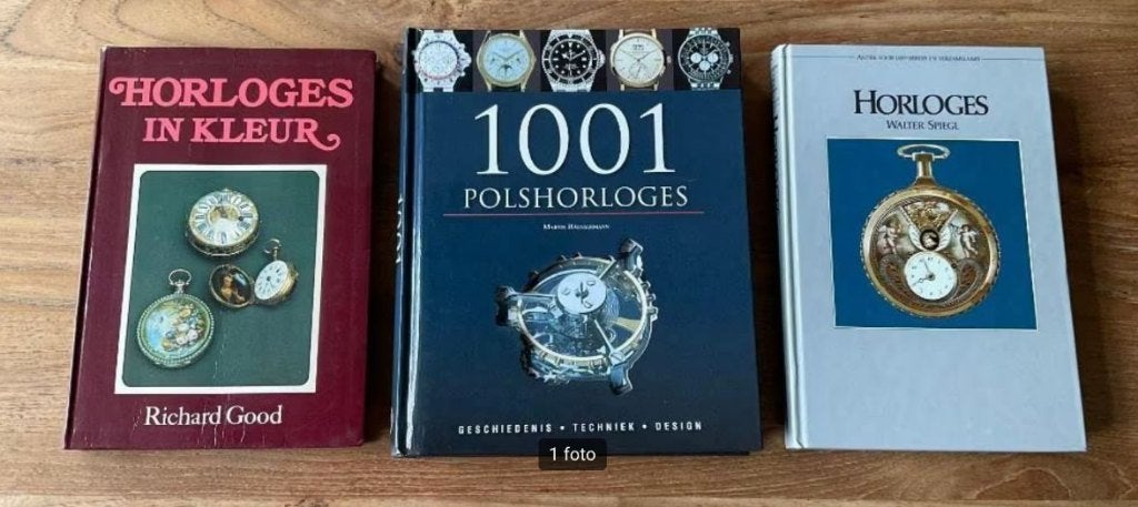 horloges in kleur naslagwerken boeken polshorloge, Boeken, Ophalen of Verzenden, Zo goed als nieuw, Overige onderwerpen