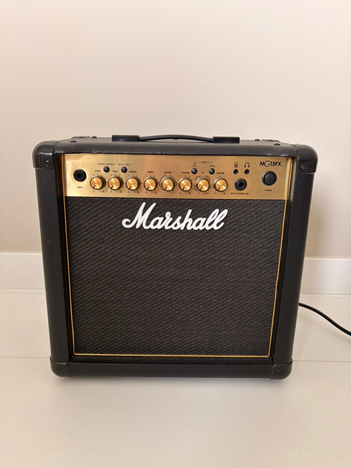 Marshall MG15FX Gitaarversterker - Zo goed als nieuw, Ophalen of Verzenden, Zo goed als nieuw, Gitaar, Minder dan 50 watt