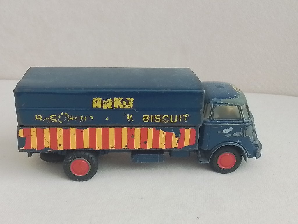 Lion car Daf 1600 Kikker Truck Arks Beschuit Lion toys, Ophalen of Verzenden, Gebruikt, Bus of Vrachtwagen, Lion Toys