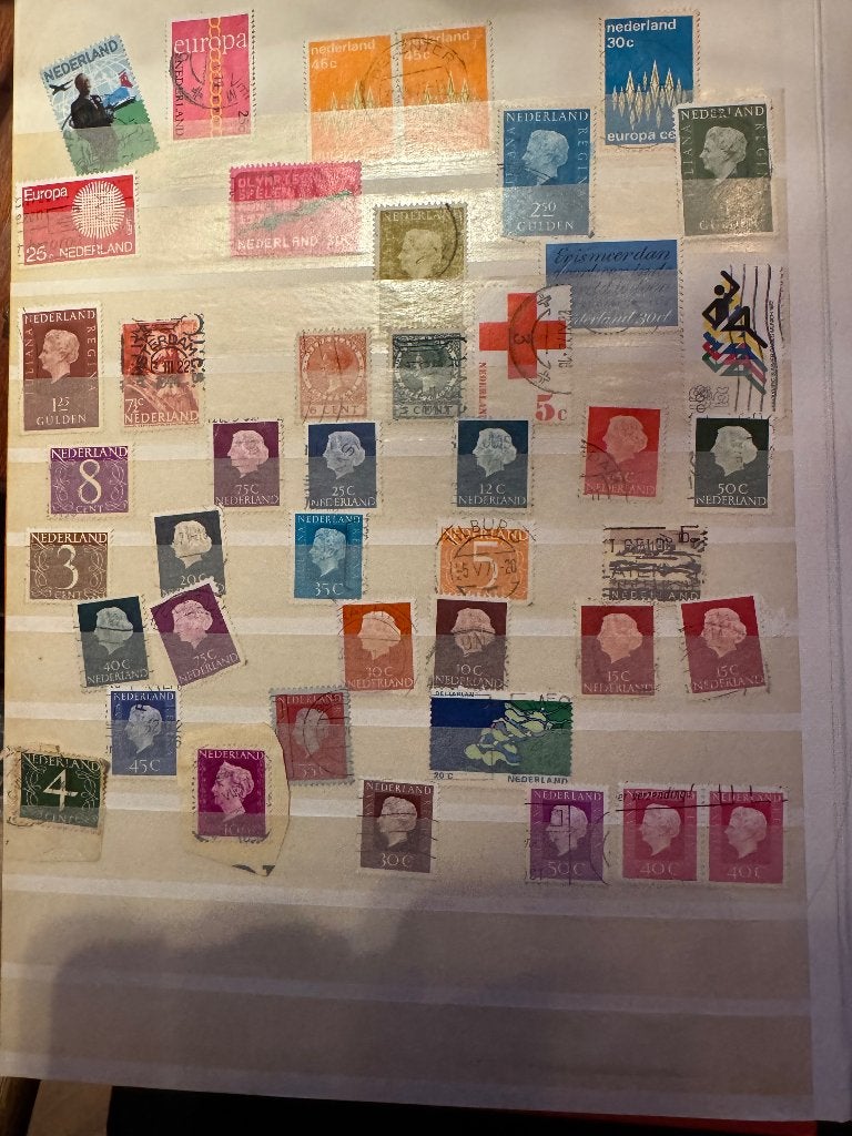 Nederlandse postzegels, Postzegels en Munten, Ophalen of Verzenden, Na 1940, Gestempeld