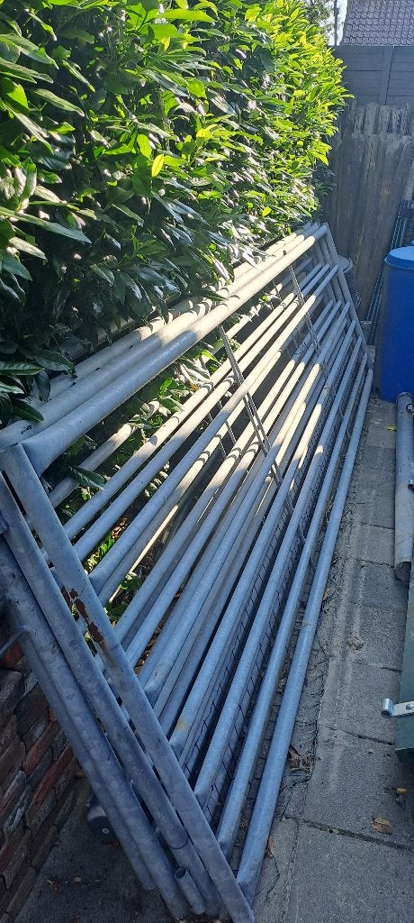 Weidehek 4 meter - 2 stuks, Weidegang