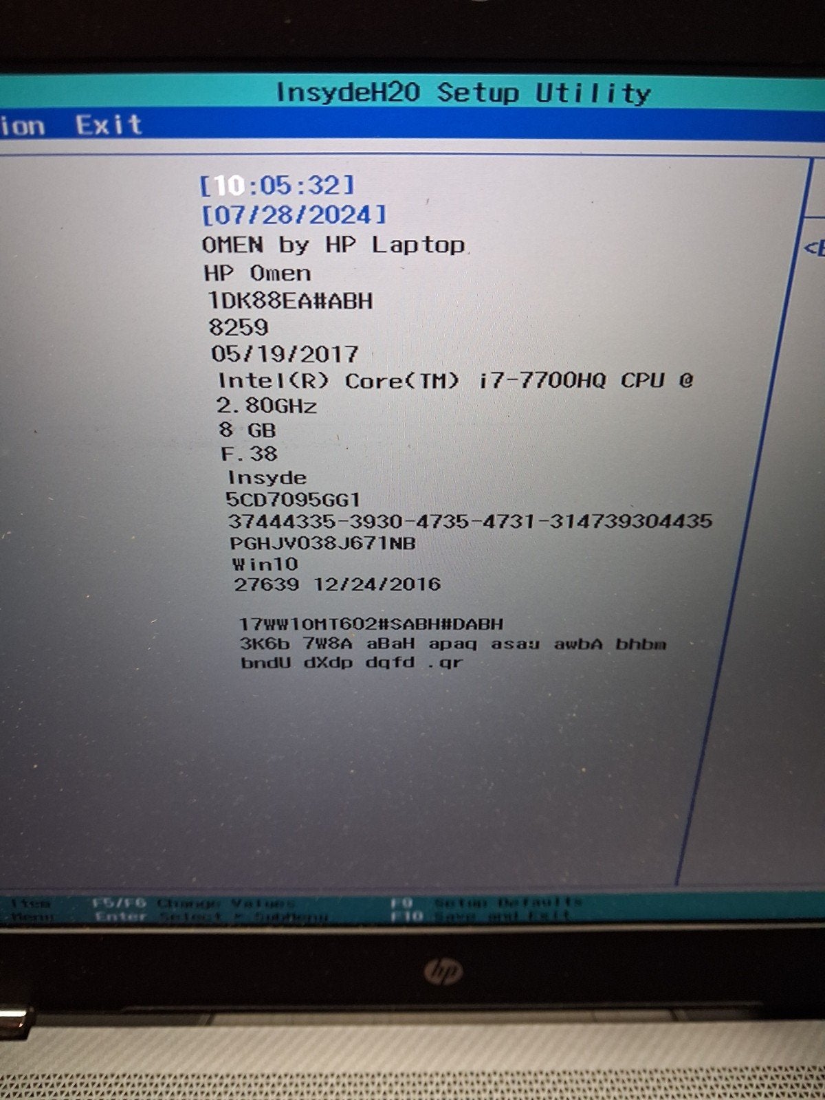 Foto 2 van Onderdelen: HP Omen Gaming Laptop - i7-7700HQ